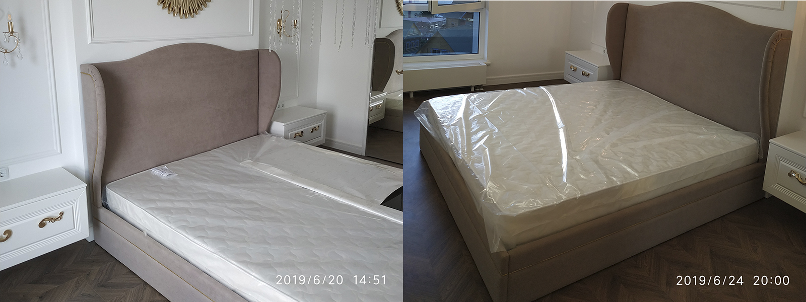 Обтяжка кровати в Краснодаре - разумная стоимость, расчет по фото, высокое качество работы